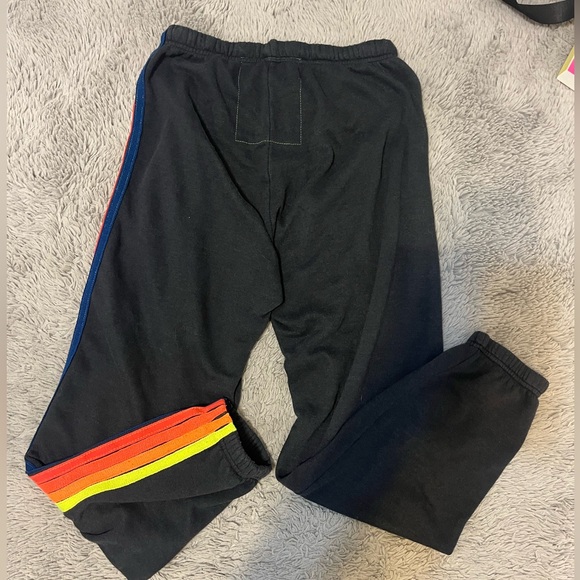 Aviator Nation Charcoal 5 Strip Sweatpants - Picture 2 of 5